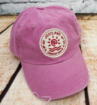 Vintage Rose Cap - flach geschnitten - Josyland