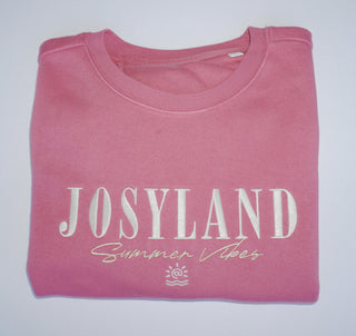 Graues Cropped Sweatshirt für Frauen von Josyland, lässiges Design, weiches Material, auf dem Bild sichtbar.