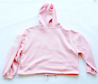 Damen Cropped Oversize Hoodie - Josyland