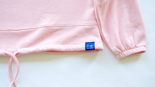 Damen Cropped Oversize Hoodie - Josyland