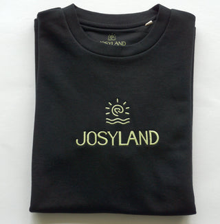 Oversized Josyland French Terry T-Shirt Unisex hellgrün - Josyland