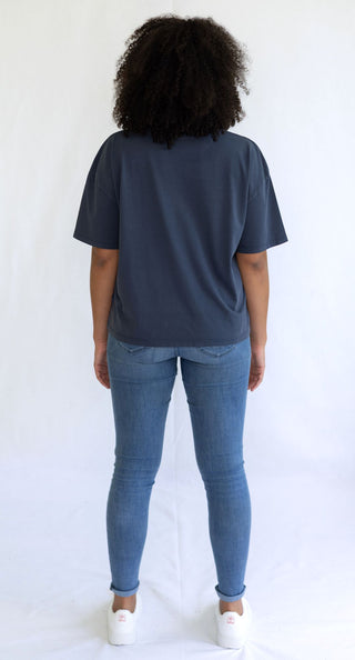 washed Frauen OVERSIZE T-Shirt - Josyland
