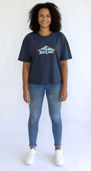 washed Frauen OVERSIZE T-Shirt - Josyland