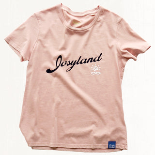 Josyland washed Frauen T-Shirt Rose - Josyland