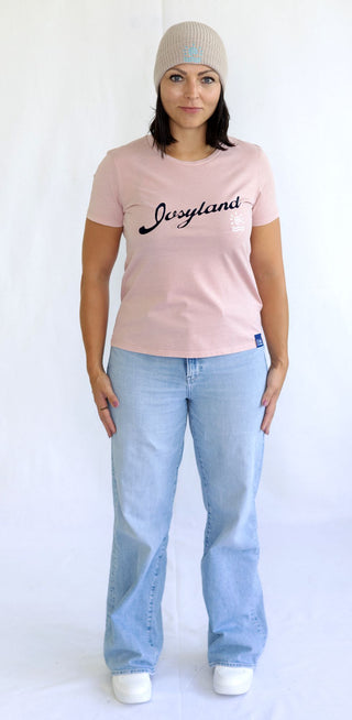 Josyland washed Frauen T-Shirt Rose - Josyland