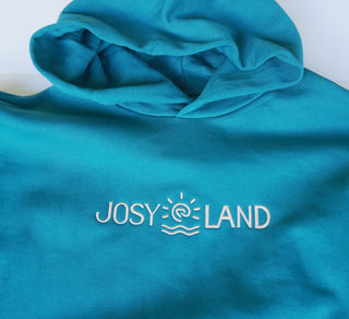 Großer, unisex Kapuzenpullover von Josyland mit auffälligem Peace-Design, weiches Material, bequemer Hoodie für Damen und Herren