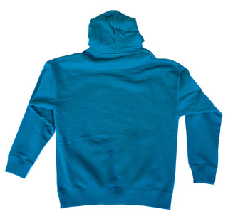 Grauer Oversize-Josyland Hoodie für Unisex mit Kapuze, weiches Material und lässigem Design, auf dem Bild zu sehen