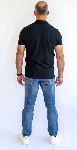 Josyland essential Herren Polo Black - Josyland
