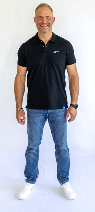 Josyland essential Herren Polo Black - Josyland