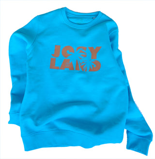 JOSYLAND Palmen Sweater unisex, bequemes Sweatshirt mit Palmenmuster, aus weichem Material, von Josyland.