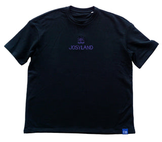 Oversized Josyland French Terry T-Shirt Unisex lila - Josyland