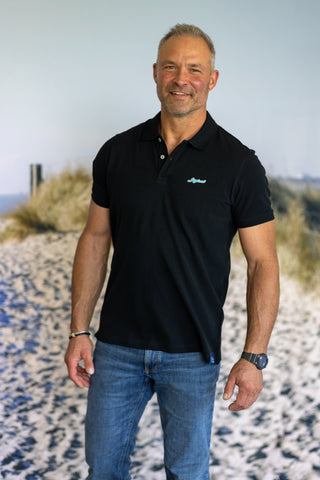 Josyland essential Herren Polo Black - Josyland