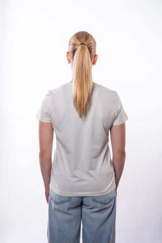 Weißes Damen T-Shirt von Josyland mit Sommer-Vibes, bequemes T-Shirt für Frauen, lässiger Stil, sommerliches Design
