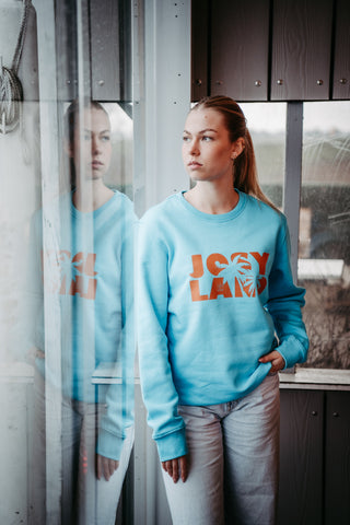 Unisex JOSYLAND Palmen Sweatshirt mit Palmenmuster, bequemes Sweatshirt aus weichem Material, modisch und lässig.